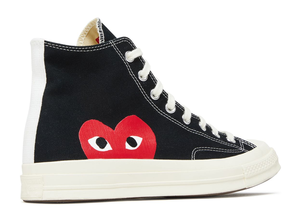 Comme des Garçons Play x Chuck 70 High 'Black - Kicks Loft
