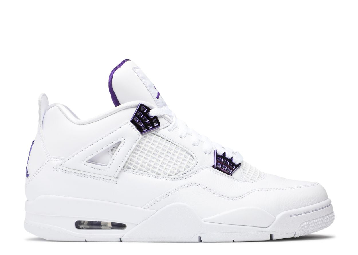Jordan 4 Retro 'Purple Metallic' - Kicks Loft