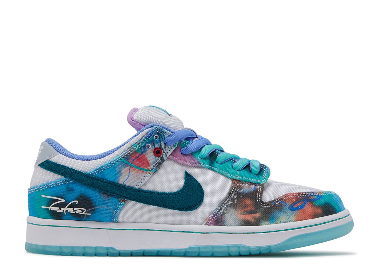 Futura Laboratories x Dunk Low SB 'Bleached Aqua' - Kicks Loft