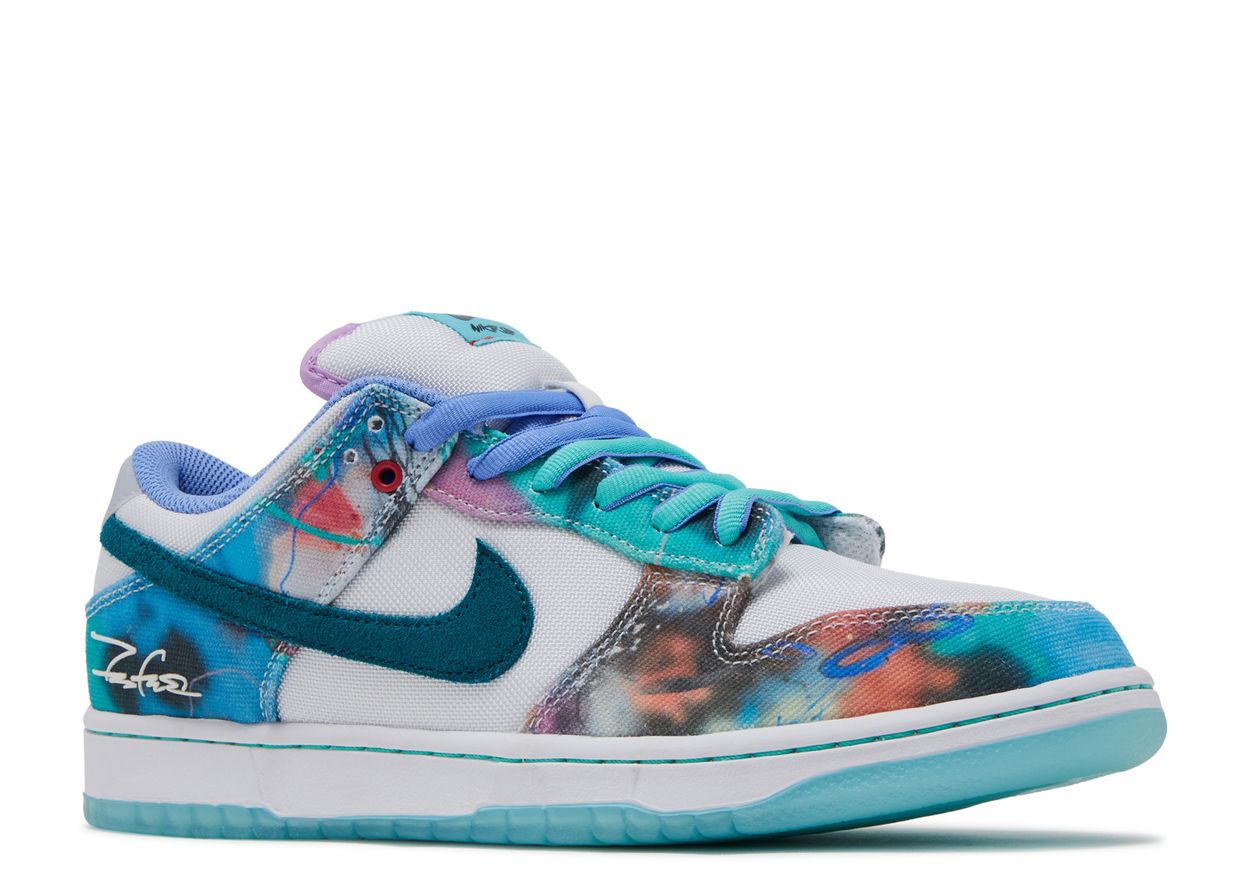 Futura Laboratories x Dunk Low SB 'Bleached Aqua' - Kicks Loft