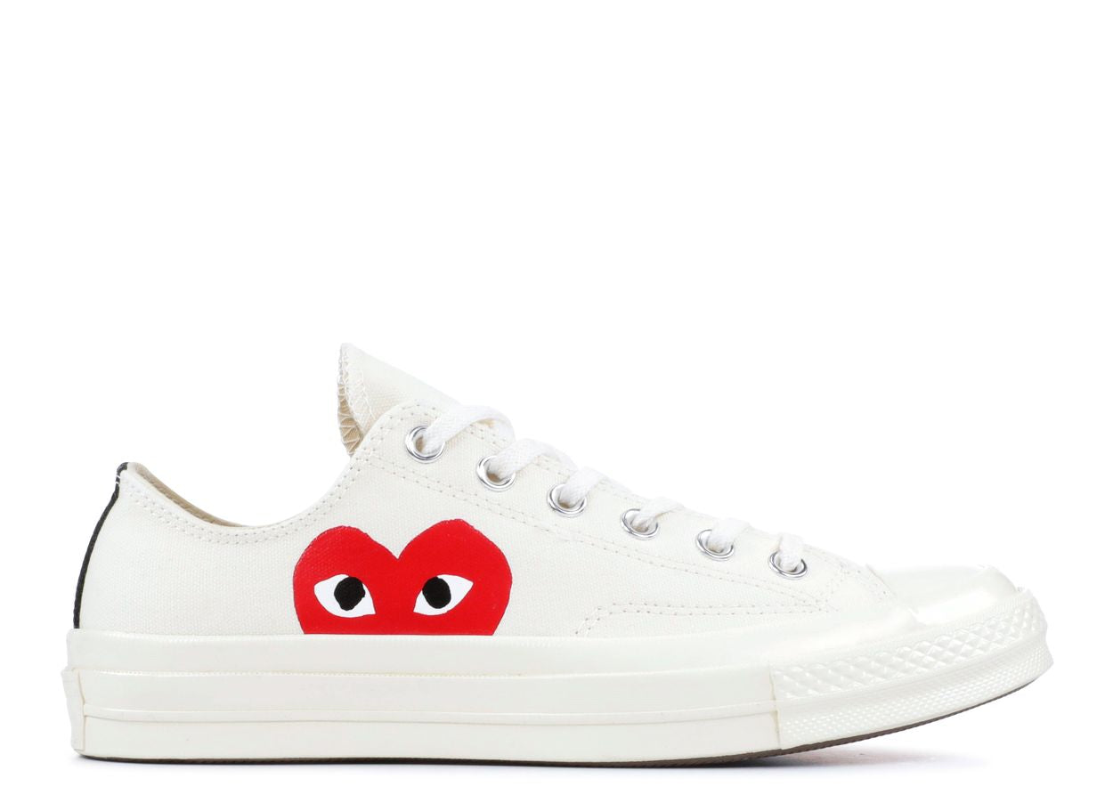 Comme des Garçons Play x Chuck 70 Low 'Milk' - Kicks Loft