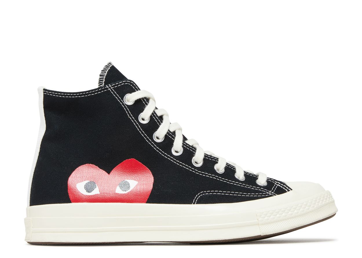 Comme des Garçons Play x Chuck 70 High 'Black - Kicks Loft