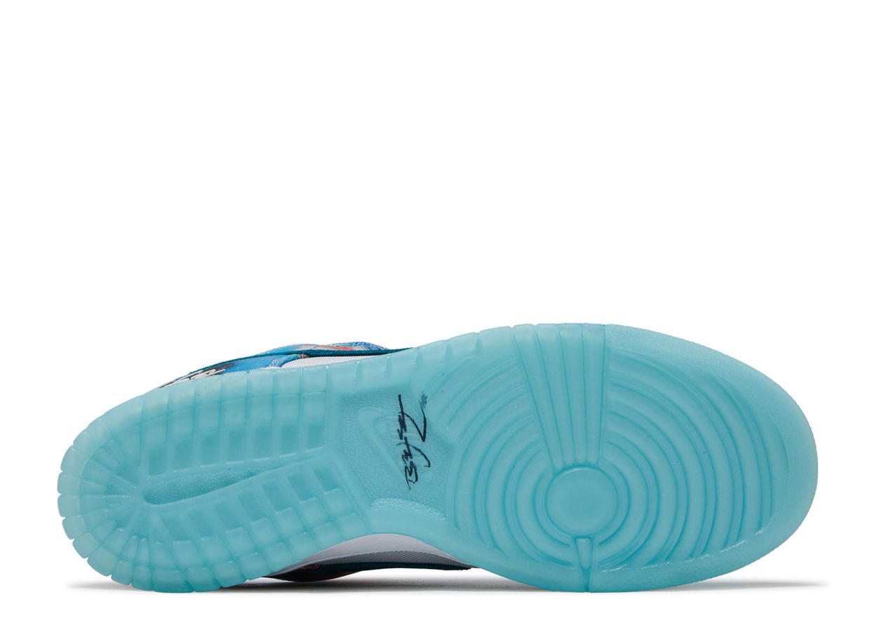 Futura Laboratories x Dunk Low SB 'Bleached Aqua' - Kicks Loft