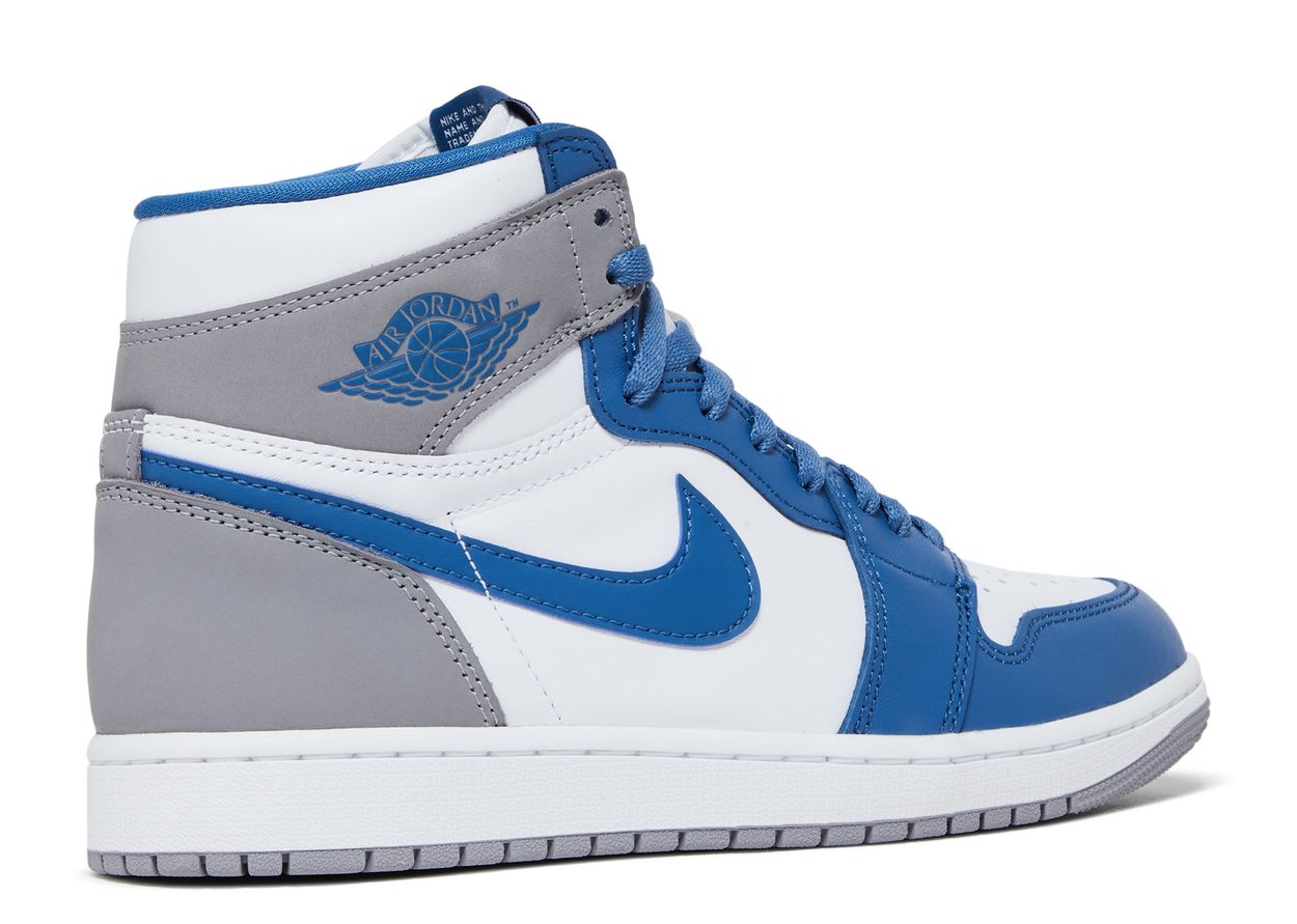 Jordan 1 Retro High 'True Blue' - Kicks Loft
