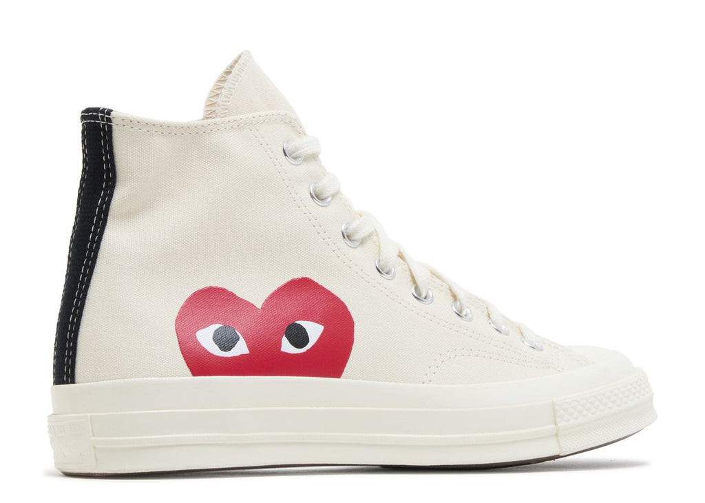 Comme des Garçons Play x Chuck 70 High 'Milk' - Kicks Loft