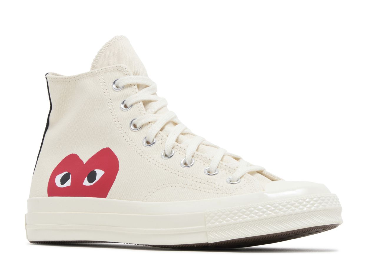 Comme des Garçons Play x Chuck 70 High 'Milk' - Kicks Loft