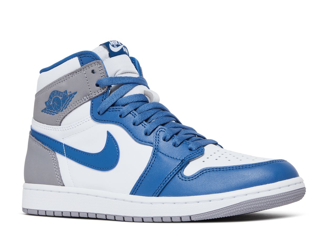 Jordan 1 Retro High 'True Blue' - Kicks Loft