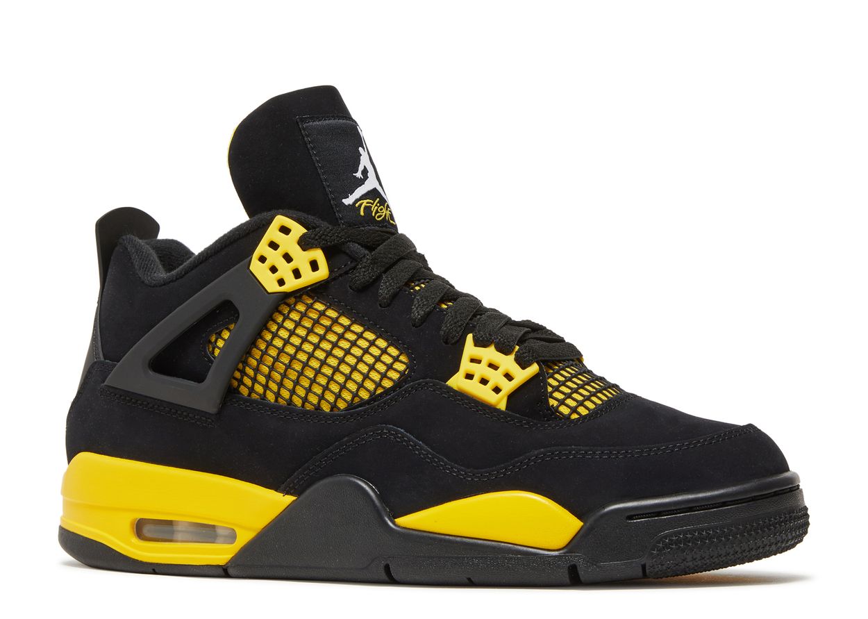 Jordan 4 Retro 'Thunder' 2023 - Kicks Loft