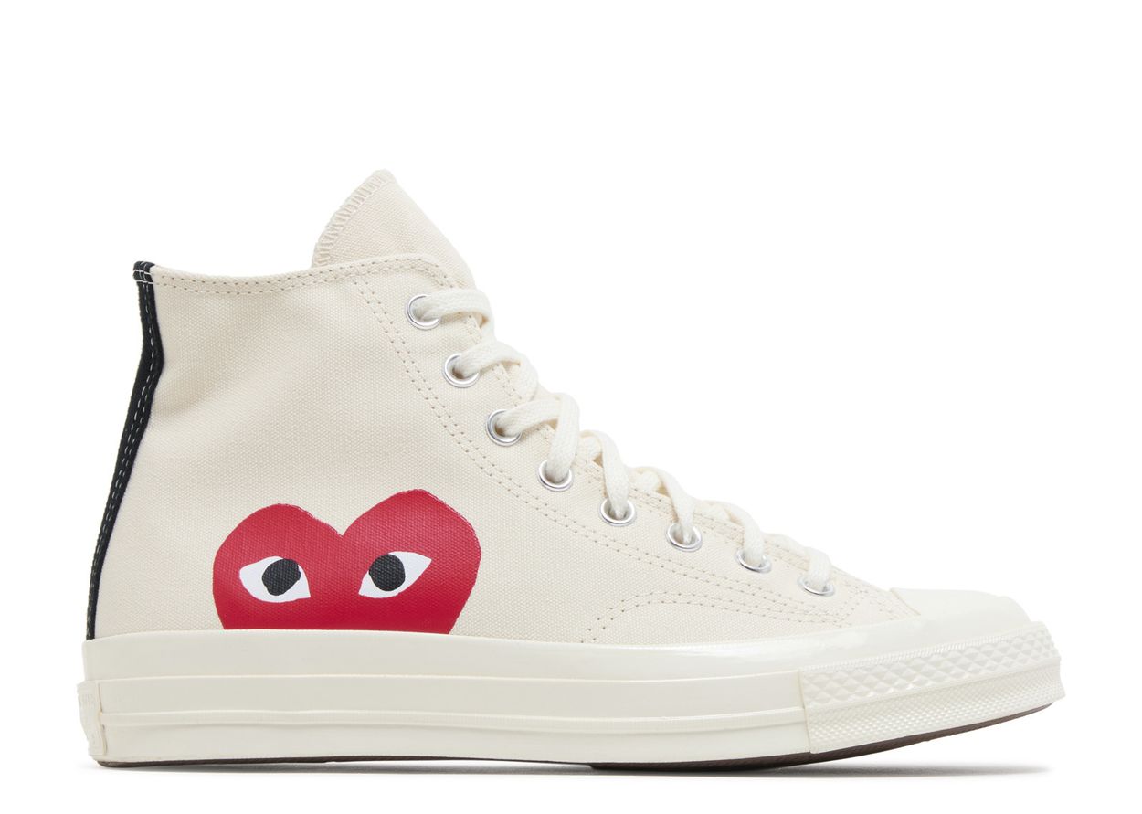 Comme des Garçons Play x Chuck 70 High 'Milk' - Kicks Loft