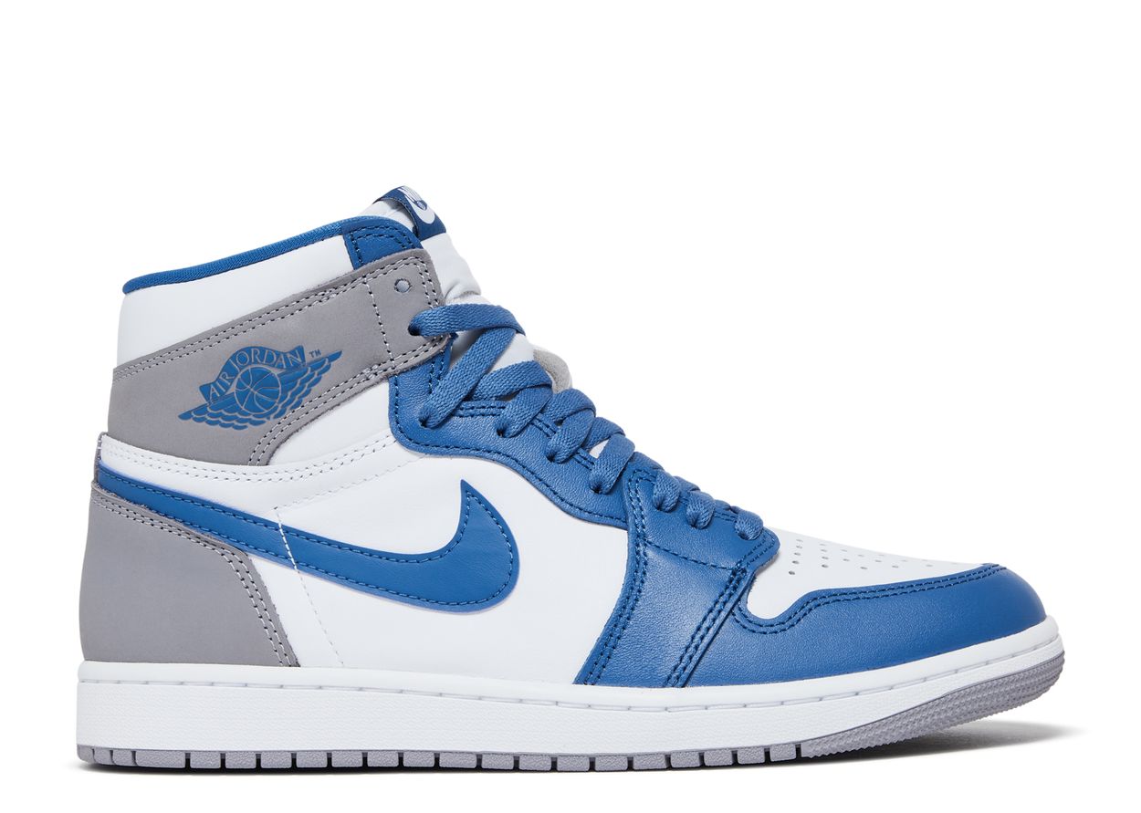 Jordan 1 Retro High 'True Blue' - Kicks Loft