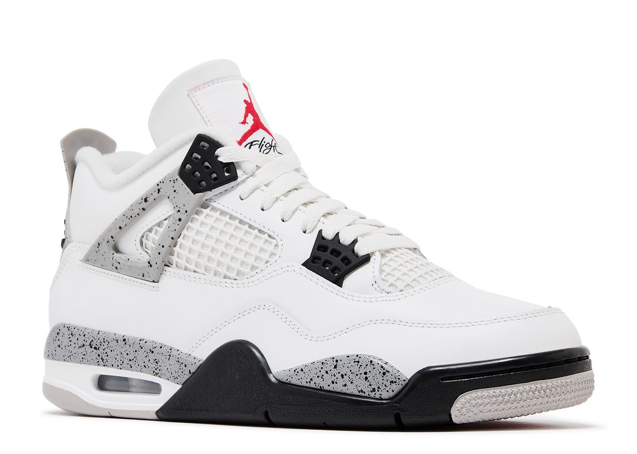 Jordan 4 Retro 'White Cement' 2025 - Kicks Loft
