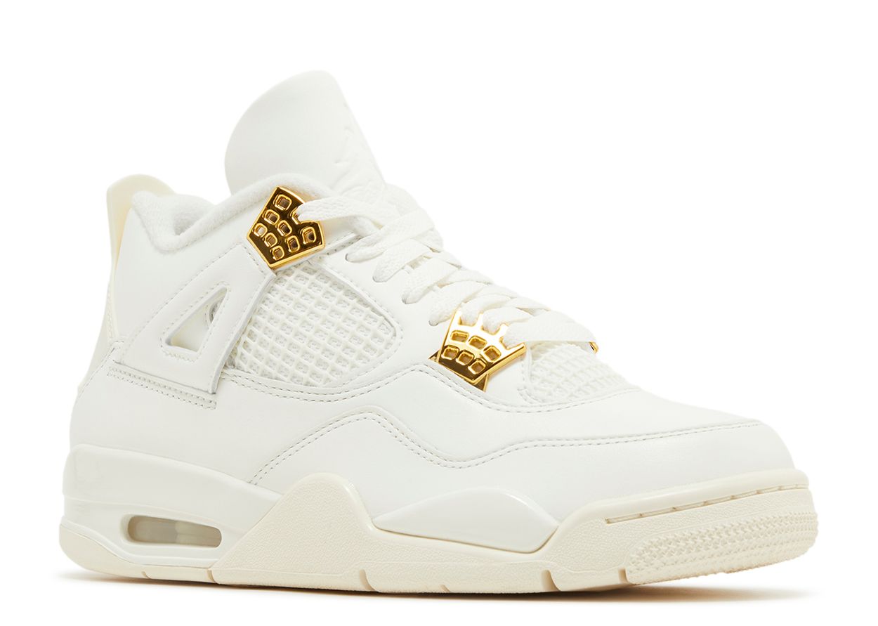 Jordan 4 Retro 'Metallic Gold' - Kicks Loft